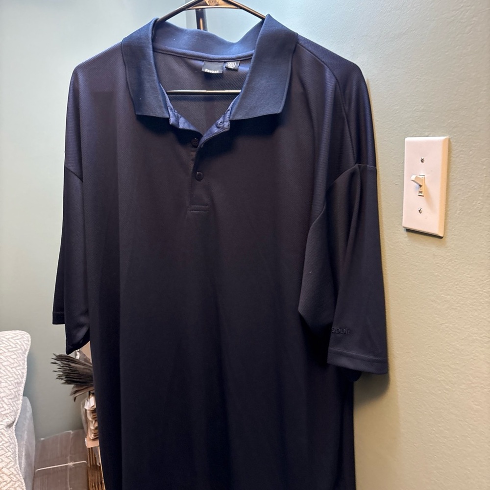 Reebok Dark Blue Men's Polo Shirt